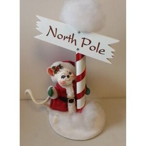 Annalee Mobilitee North Pole Mouse Doll - see Description for Details